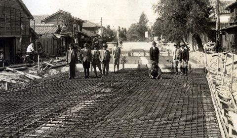 藤城建設の歴史 工事写真